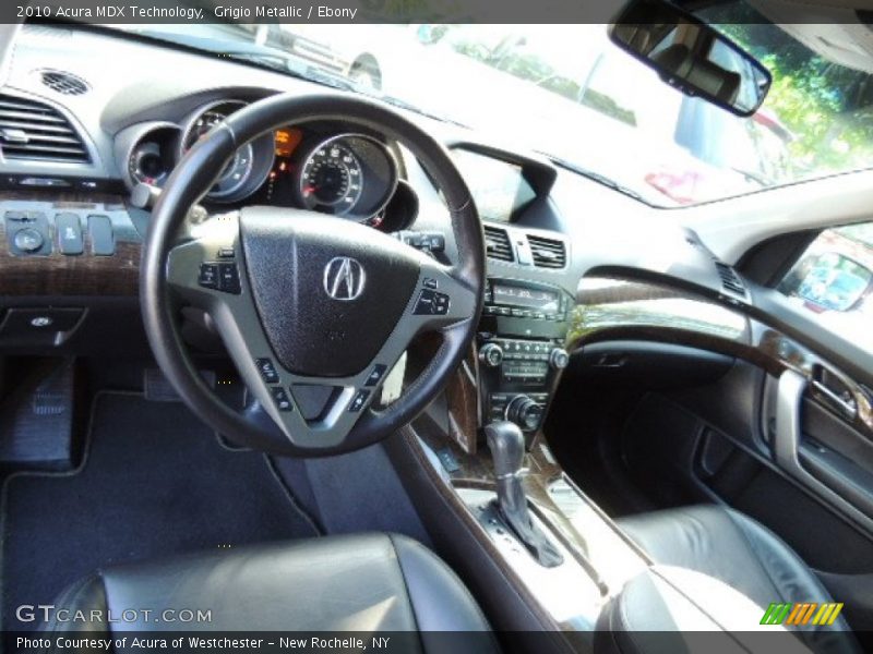 Grigio Metallic / Ebony 2010 Acura MDX Technology
