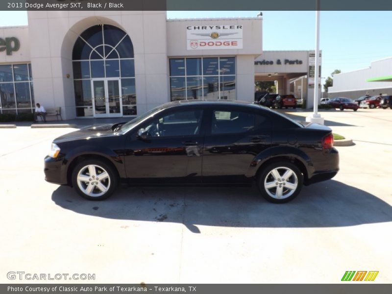 Black / Black 2013 Dodge Avenger SXT