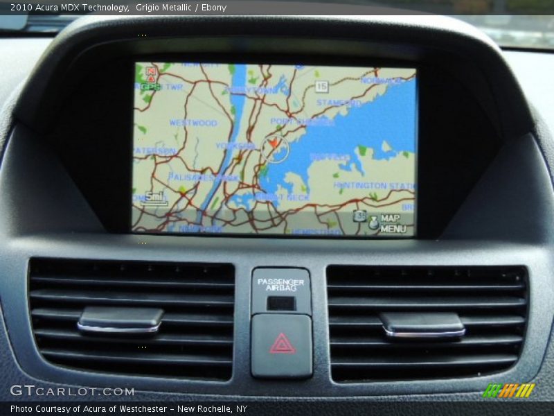 Grigio Metallic / Ebony 2010 Acura MDX Technology