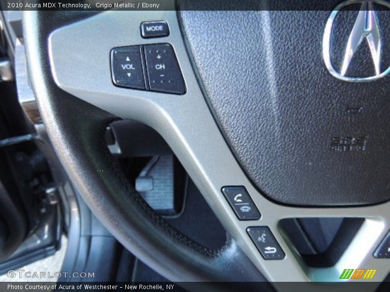 Grigio Metallic / Ebony 2010 Acura MDX Technology