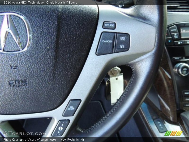 Grigio Metallic / Ebony 2010 Acura MDX Technology