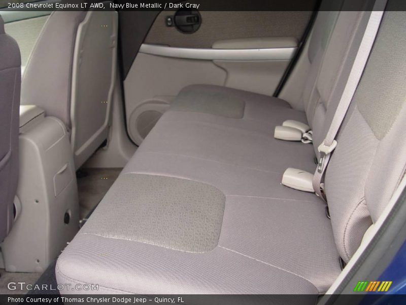 Navy Blue Metallic / Dark Gray 2008 Chevrolet Equinox LT AWD