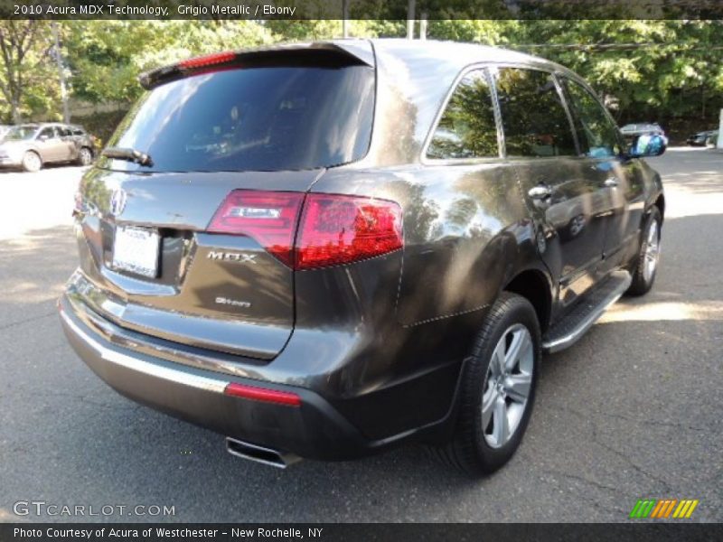 Grigio Metallic / Ebony 2010 Acura MDX Technology