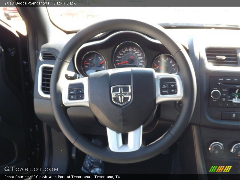 Black / Black 2013 Dodge Avenger SXT