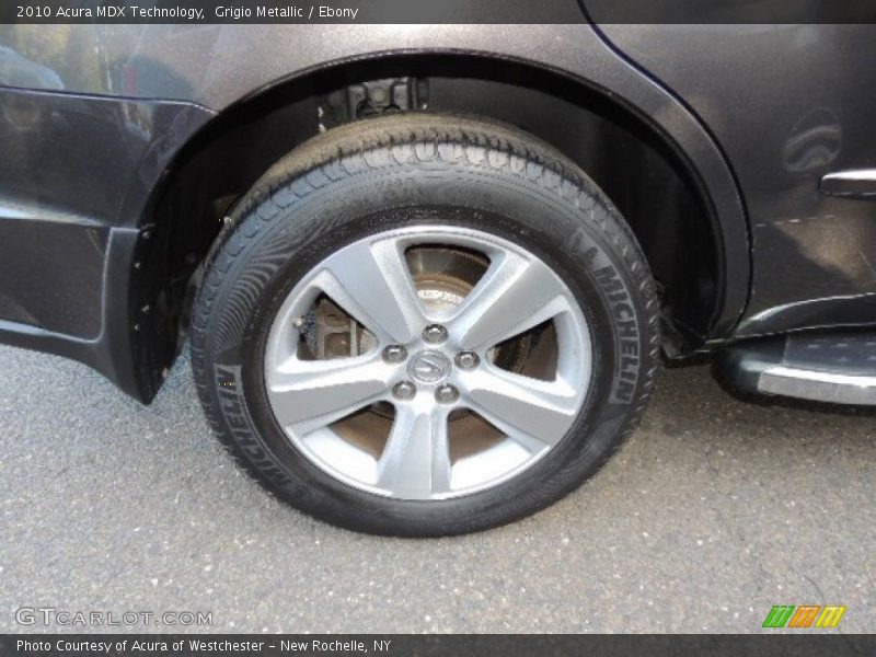 Grigio Metallic / Ebony 2010 Acura MDX Technology