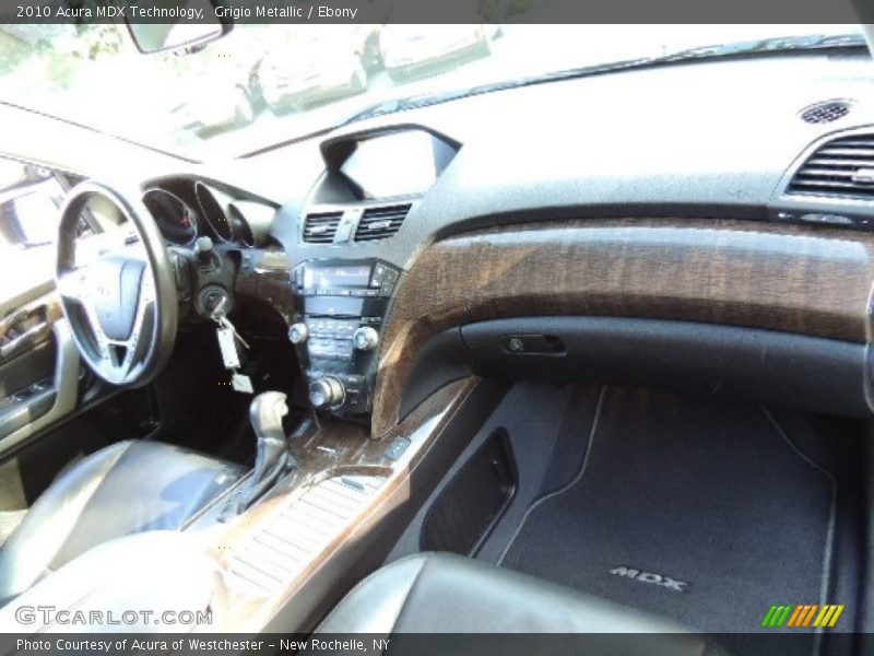 Grigio Metallic / Ebony 2010 Acura MDX Technology