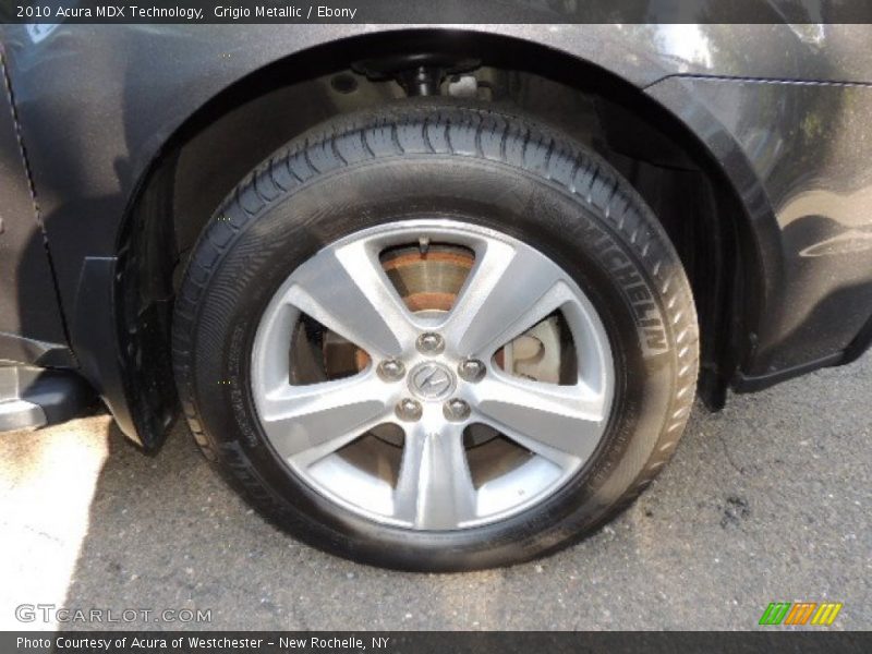 Grigio Metallic / Ebony 2010 Acura MDX Technology