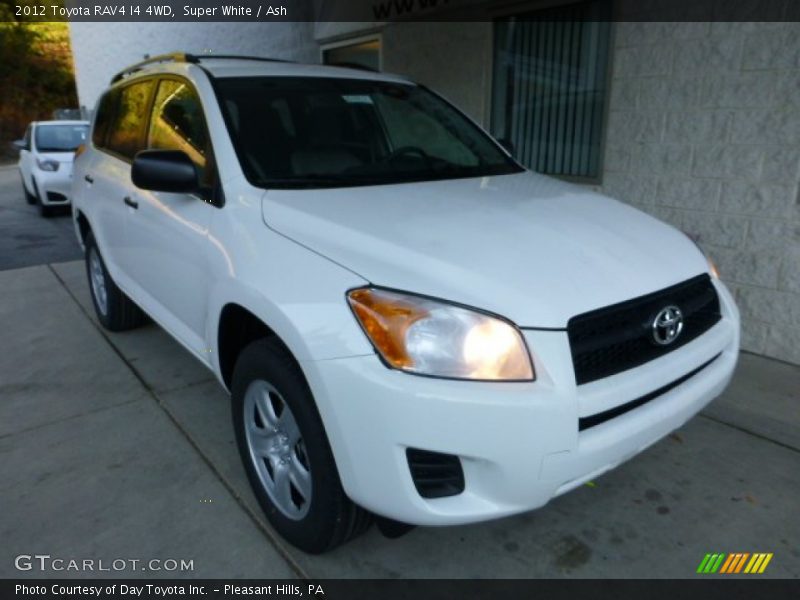 Super White / Ash 2012 Toyota RAV4 I4 4WD