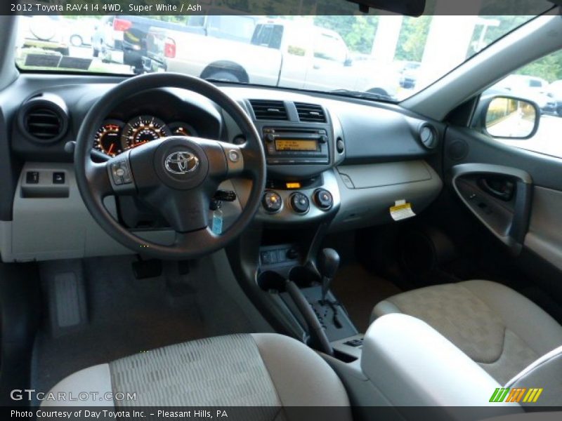 Super White / Ash 2012 Toyota RAV4 I4 4WD