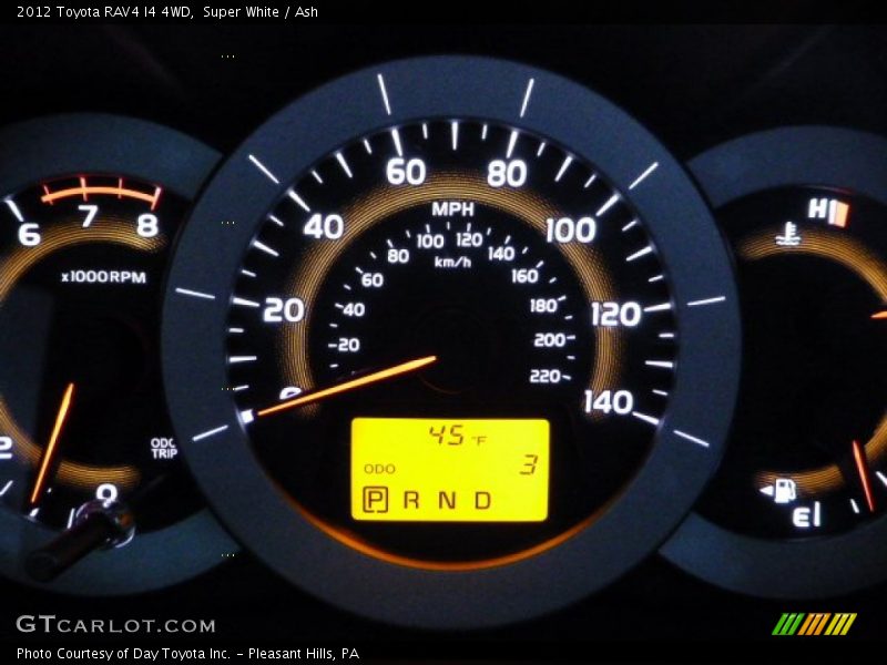 Super White / Ash 2012 Toyota RAV4 I4 4WD