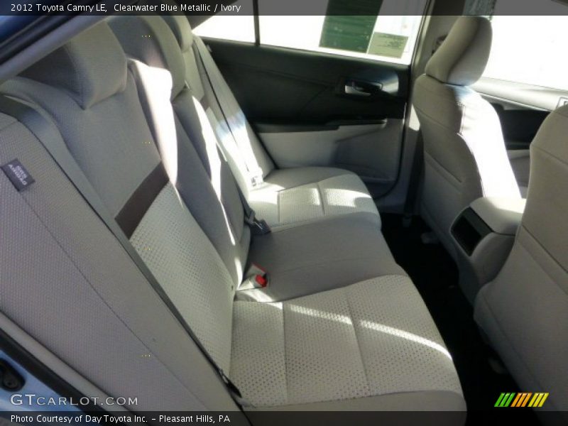 Clearwater Blue Metallic / Ivory 2012 Toyota Camry LE