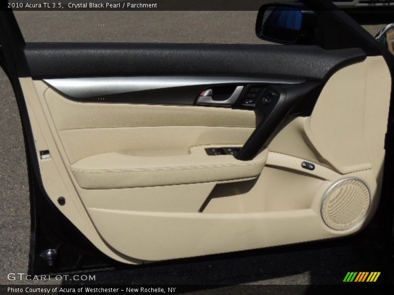 Crystal Black Pearl / Parchment 2010 Acura TL 3.5