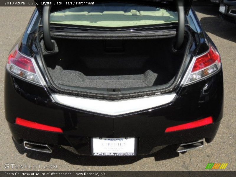 Crystal Black Pearl / Parchment 2010 Acura TL 3.5