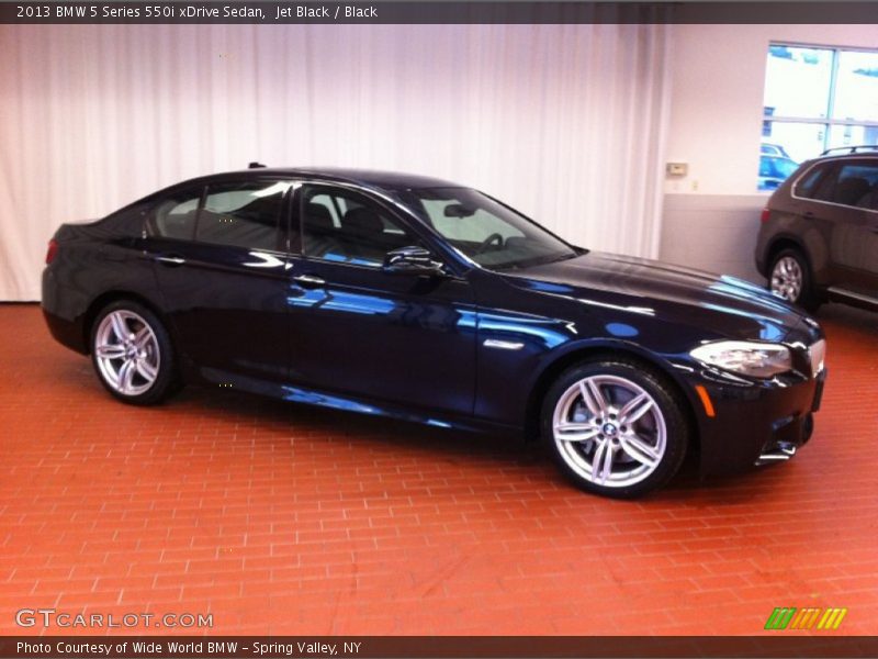 Jet Black / Black 2013 BMW 5 Series 550i xDrive Sedan