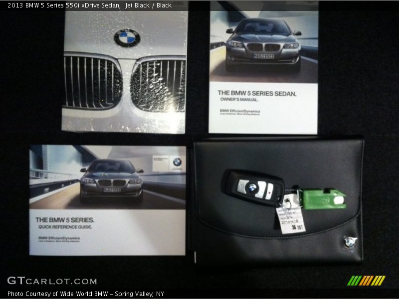 Jet Black / Black 2013 BMW 5 Series 550i xDrive Sedan