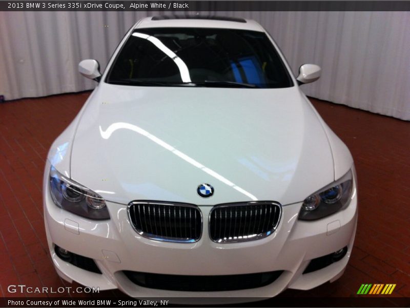 Alpine White / Black 2013 BMW 3 Series 335i xDrive Coupe