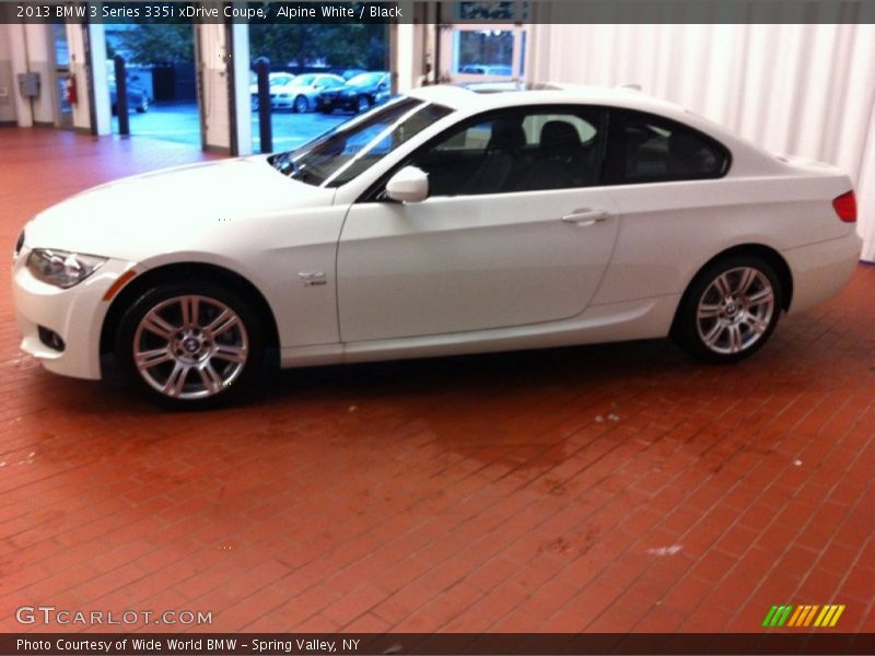 Alpine White / Black 2013 BMW 3 Series 335i xDrive Coupe