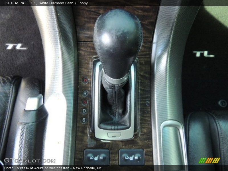White Diamond Pearl / Ebony 2010 Acura TL 3.5