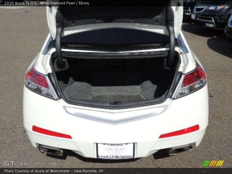 White Diamond Pearl / Ebony 2010 Acura TL 3.5
