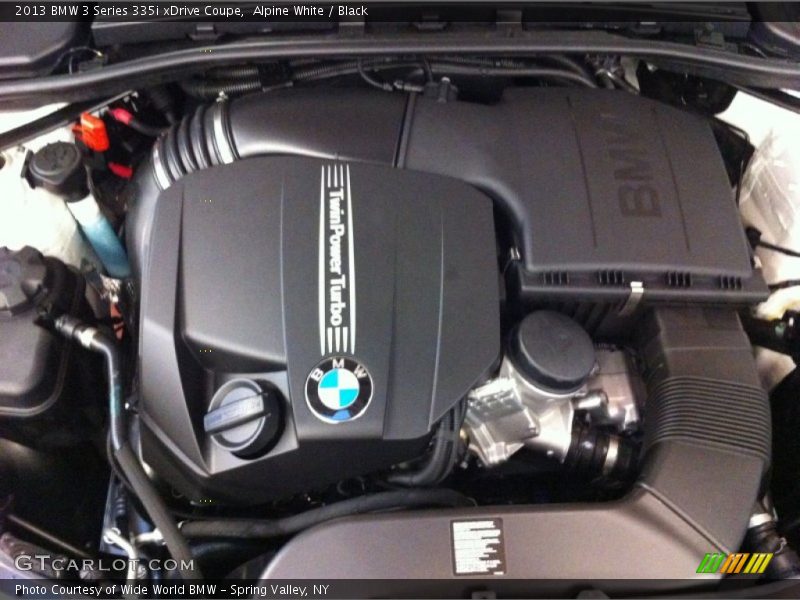  2013 3 Series 335i xDrive Coupe Engine - 3.0 Liter DI TwinPower Turbocharged DOHC 24-Valve VVT Inline 6 Cylinder