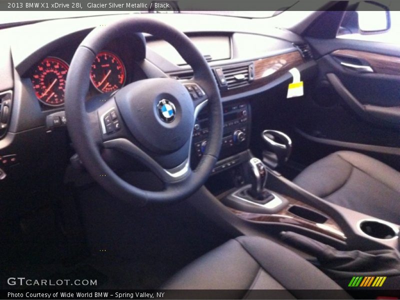 Glacier Silver Metallic / Black 2013 BMW X1 xDrive 28i