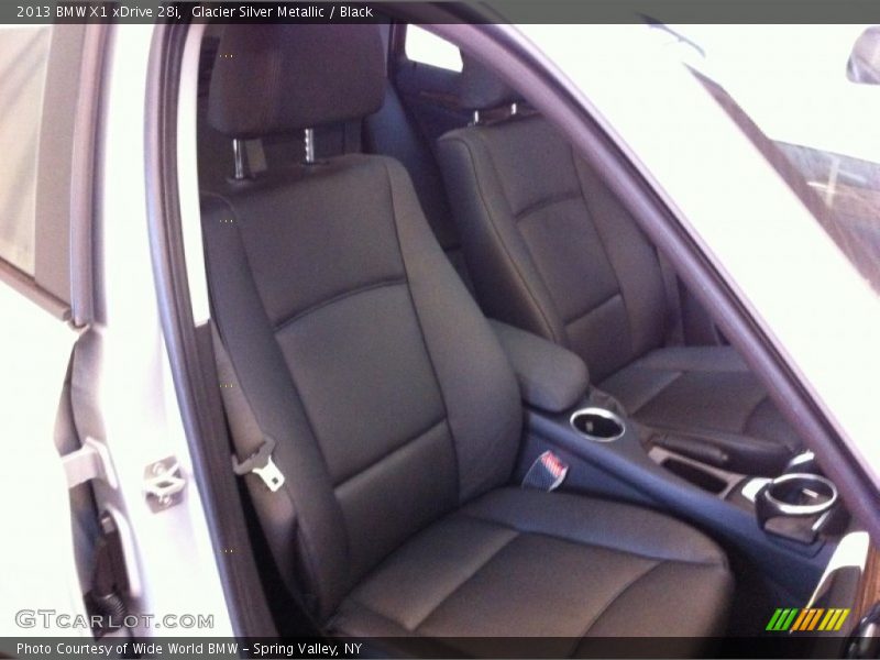 Glacier Silver Metallic / Black 2013 BMW X1 xDrive 28i