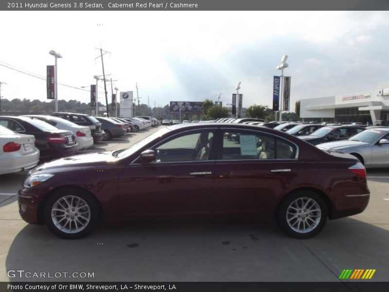 Cabernet Red Pearl / Cashmere 2011 Hyundai Genesis 3.8 Sedan