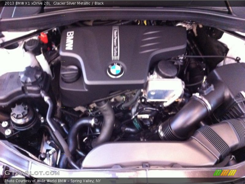 Glacier Silver Metallic / Black 2013 BMW X1 xDrive 28i