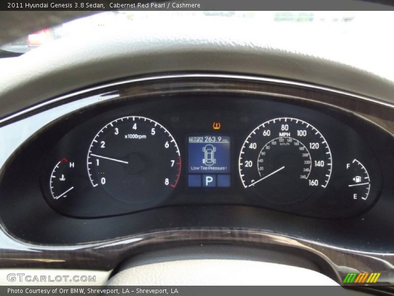 Cabernet Red Pearl / Cashmere 2011 Hyundai Genesis 3.8 Sedan