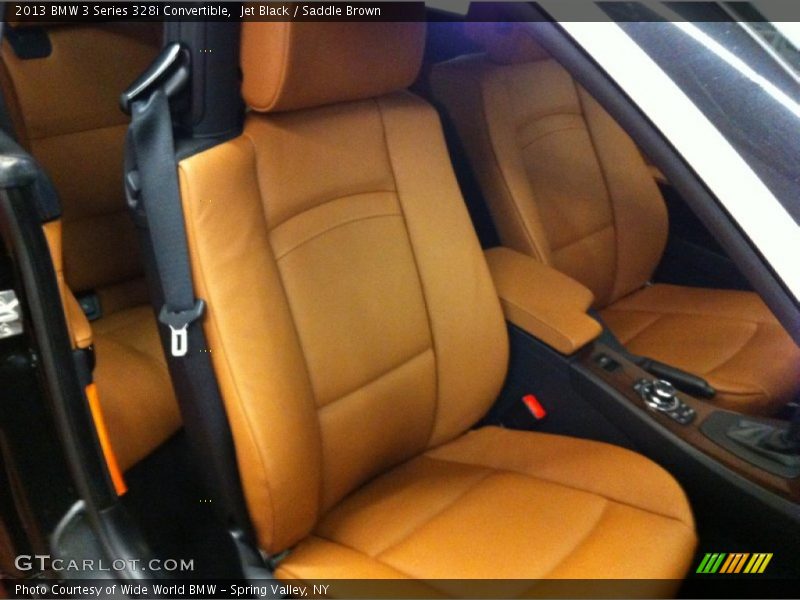 Jet Black / Saddle Brown 2013 BMW 3 Series 328i Convertible