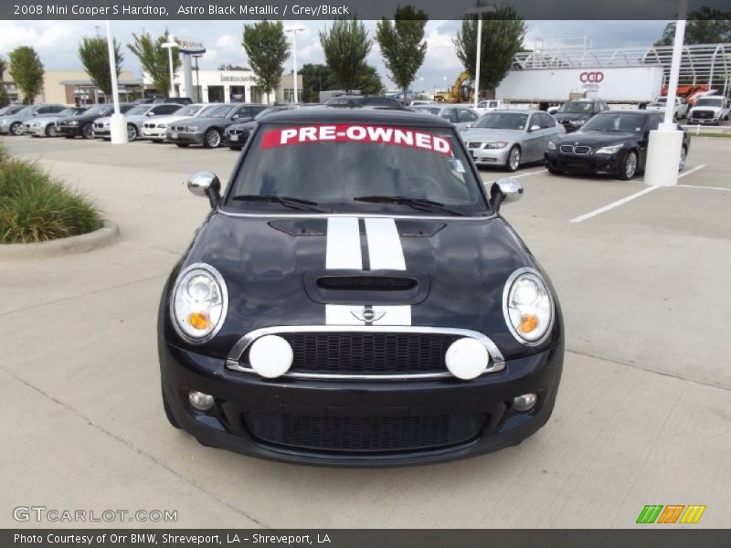 Astro Black Metallic / Grey/Black 2008 Mini Cooper S Hardtop