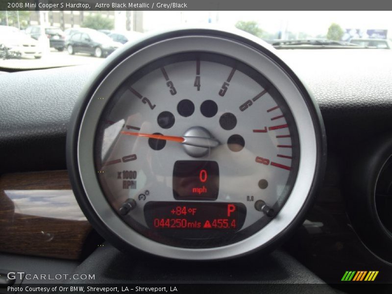 Astro Black Metallic / Grey/Black 2008 Mini Cooper S Hardtop