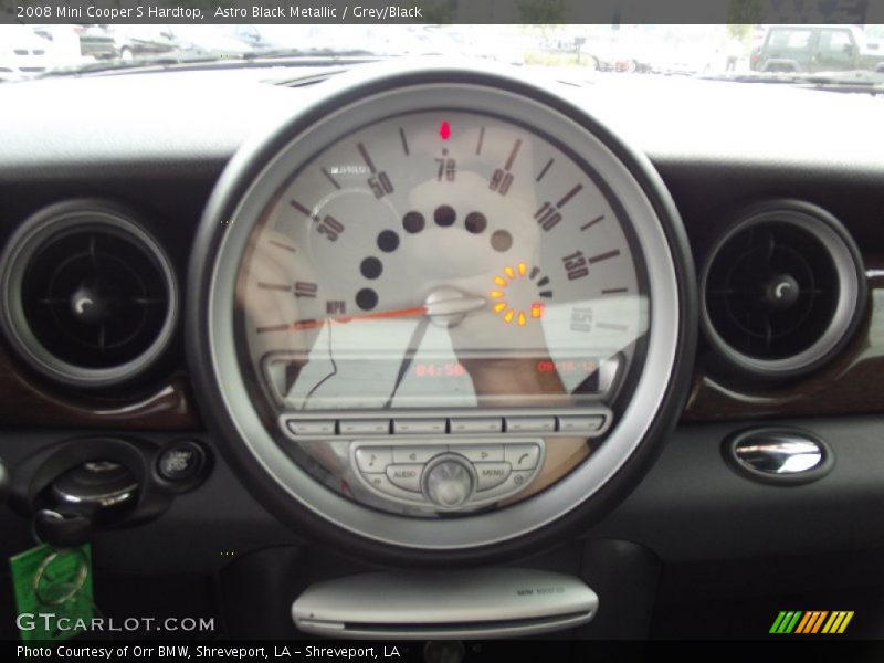 Astro Black Metallic / Grey/Black 2008 Mini Cooper S Hardtop