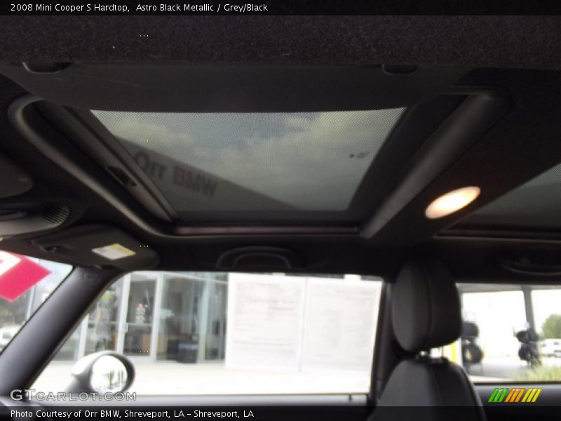 Astro Black Metallic / Grey/Black 2008 Mini Cooper S Hardtop