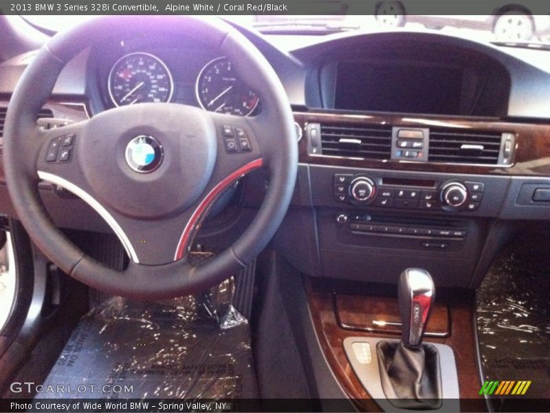Alpine White / Coral Red/Black 2013 BMW 3 Series 328i Convertible