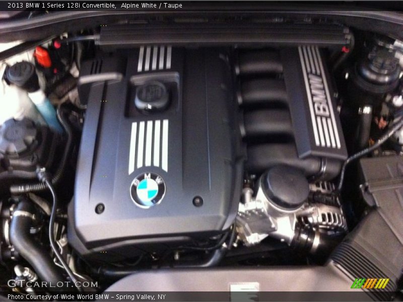 Alpine White / Taupe 2013 BMW 1 Series 128i Convertible