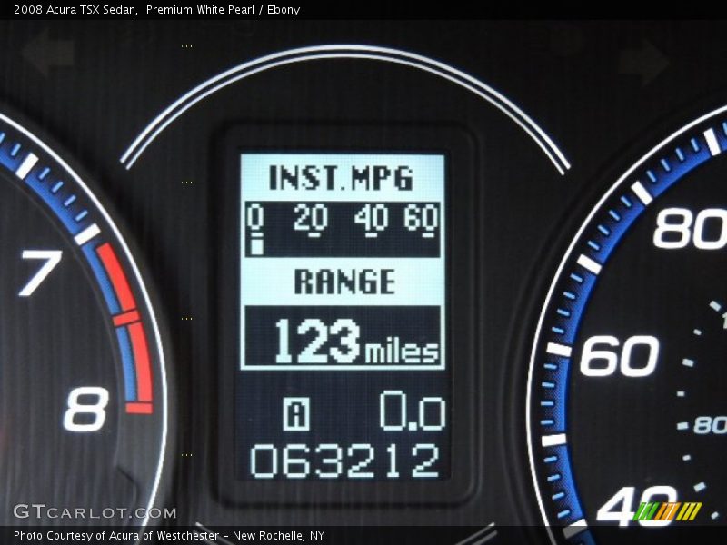 Premium White Pearl / Ebony 2008 Acura TSX Sedan
