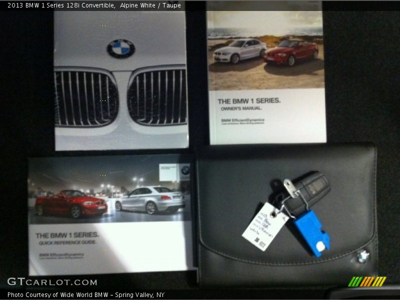 Alpine White / Taupe 2013 BMW 1 Series 128i Convertible
