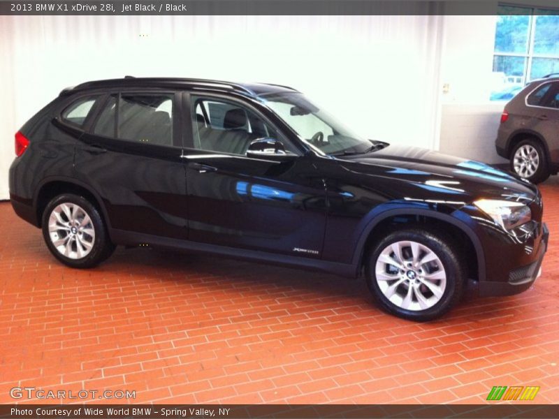 Jet Black / Black 2013 BMW X1 xDrive 28i