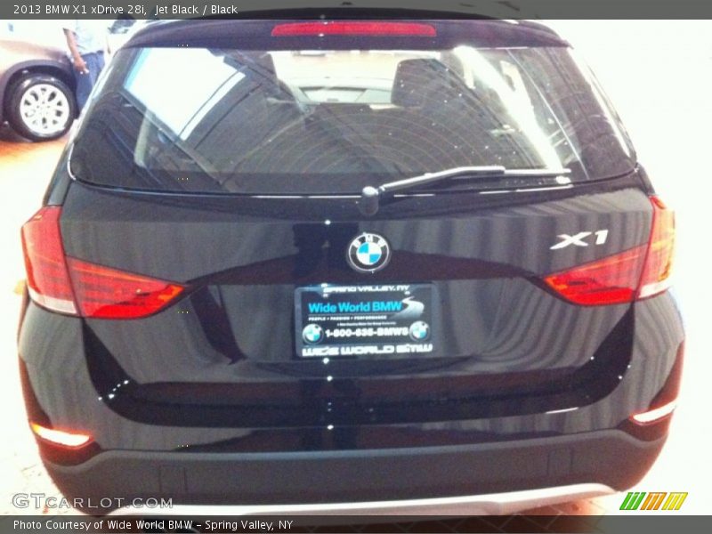 Jet Black / Black 2013 BMW X1 xDrive 28i