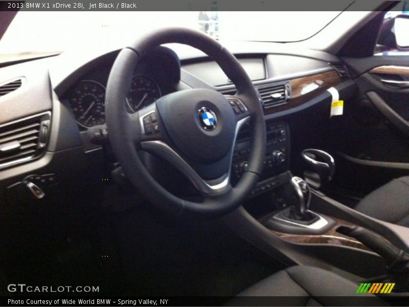 Jet Black / Black 2013 BMW X1 xDrive 28i