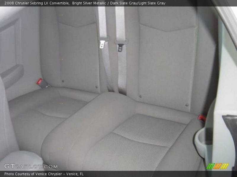 Bright Silver Metallic / Dark Slate Gray/Light Slate Gray 2008 Chrysler Sebring LX Convertible