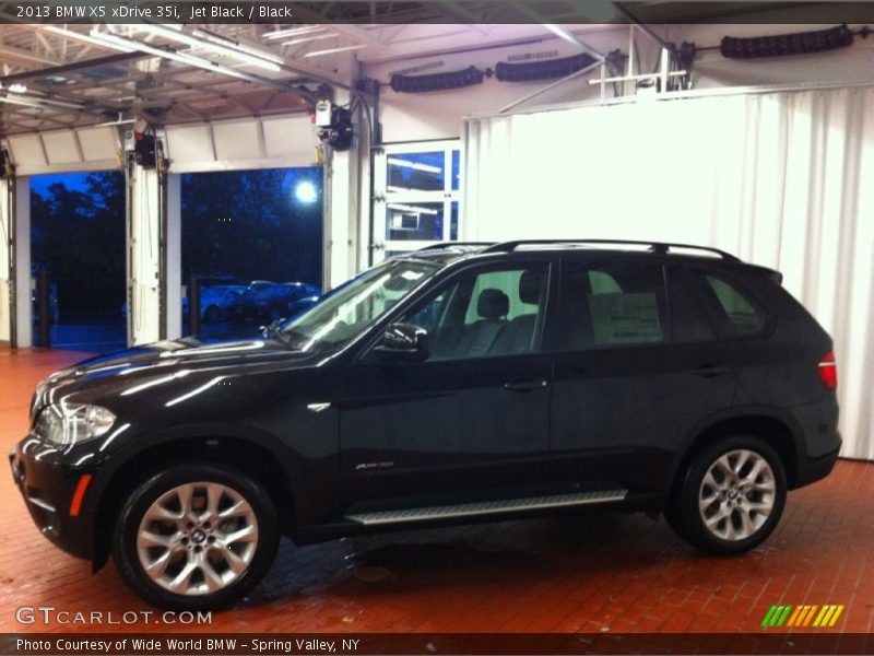 Jet Black / Black 2013 BMW X5 xDrive 35i