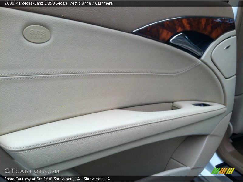 Arctic White / Cashmere 2008 Mercedes-Benz E 350 Sedan