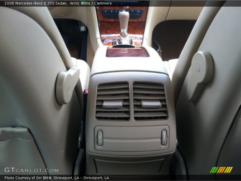 Arctic White / Cashmere 2008 Mercedes-Benz E 350 Sedan