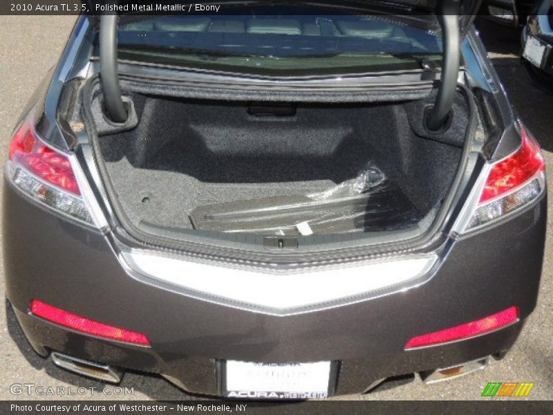 Polished Metal Metallic / Ebony 2010 Acura TL 3.5