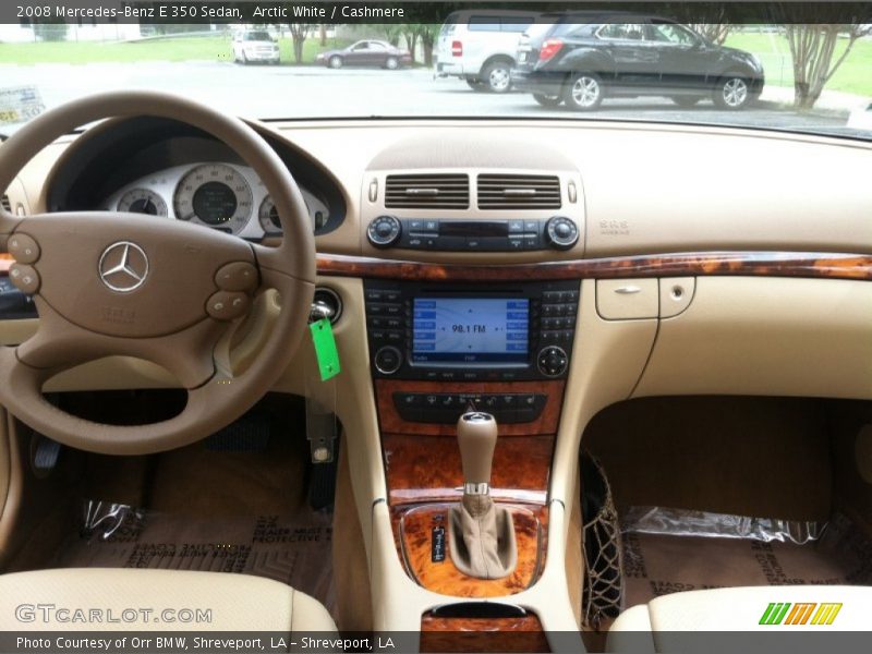 Arctic White / Cashmere 2008 Mercedes-Benz E 350 Sedan