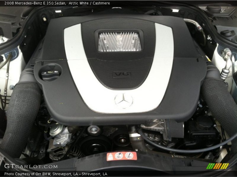 Arctic White / Cashmere 2008 Mercedes-Benz E 350 Sedan