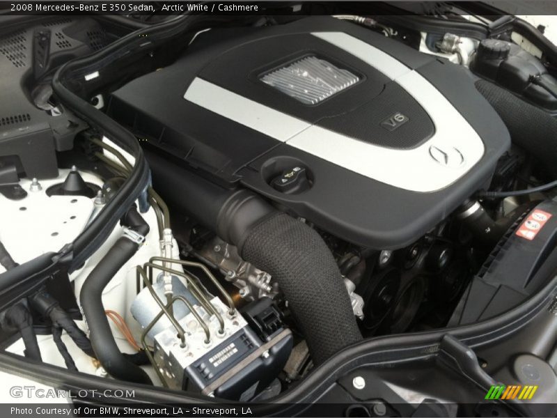 Arctic White / Cashmere 2008 Mercedes-Benz E 350 Sedan