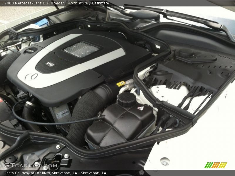 Arctic White / Cashmere 2008 Mercedes-Benz E 350 Sedan